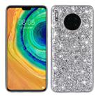 For Huawei Mate 30 Glittery Powder Shockproof TPU Case(Silver) - 1