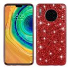 For Huawei Mate 30 Glittery Powder Shockproof TPU Case(Red) - 1