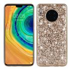 For Huawei Mate 30 Glittery Powder Shockproof TPU Case(Gold) - 1