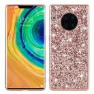 For Huawei Mate 30 Pro Glittery Powder Shockproof TPU Case(Rose Rold) - 1