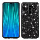 For Xiaomi Redmi Note 8 Pro Glittery Powder Shockproof TPU Case(Black) - 1