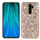 For Xiaomi Redmi Note 8 Pro Glittery Powder Shockproof TPU Case(Gold) - 1