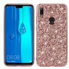 For Huawei Y6 Prime Glittery Powder Shockproof TPU Case(Rose Rold) - 1