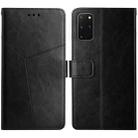 For Samsung Galaxy S20+ Y Stitching Horizontal Flip Leather Case with Holder & Card Slots & Wallet & Photo Frame(Black) - 1