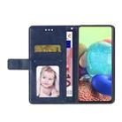 For Samsung Galaxy S21+ 5G Y Stitching Horizontal Flip Leather Case with Holder & Card Slots & Wallet & Photo Frame(Blue) - 4