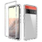 For Google Pixel 6 Pro High Transparency Two-color Gradient PC + TPU Phone Protective Case(Transparent) - 1