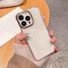 For iPhone 11 Pro Max Colorful Laser Electroplating Shockproof Phone Case (Heart) - 1