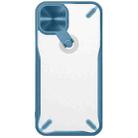 NILLKIN Cyclops PC + TPU Phone Protective Case with Movable Stand For iPhone 13(Blue) - 1