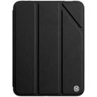 For iPad mini 6 NILLKIN Horizontal Flip Tablet Case with Holder & Pen Slot & Sleep / Wake-up Function(Black) - 1