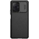 For Xiaomi Mi 11T / 11T Pro NILLKIN CamShield Pro Series PC Full Coverage Dust-proof Scratch Resistant Mobile Phone Case(Black) - 1