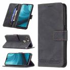 For OPPO A7 Magnetic Clasp RFID Blocking Anti-Theft Leather Case with Holder & Card Slots & Wallet(Black) - 1