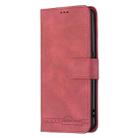 For OPPO A74 4G / F19 4G Magnetic Clasp RFID Blocking Anti-Theft Leather Case with Holder & Card Slots & Wallet(Red) - 2