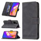 For OPPO A94 5G/ F19 Pro Plus/ Reno5 Z 5G Magnetic Clasp RFID Blocking Anti-Theft Leather Case with Holder & Card Slots & Wallet(Black) - 1