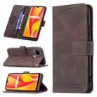 For OPPO Realme C12 / C15 / C25 Magnetic Clasp RFID Blocking Anti-Theft Leather Case with Holder & Card Slots & Wallet(Brown) - 1