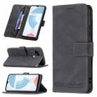 For OPPO Realme C21 / C20 Magnetic Clasp RFID Blocking Anti-Theft Leather Case with Holder & Card Slots & Wallet(Black) - 1