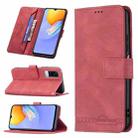 For vivo Y51 2020 / Y51a / Y51s Magnetic Clasp RFID Blocking Anti-Theft Leather Case with Holder & Card Slots & Wallet(Red) - 1
