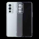 For OnePlus 9RT 5G 0.75mm Ultra-thin Transparent TPU Soft Phone Case - 1