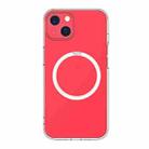 For iPhone 13 TOTUDESIGN AA-176 Eagle Eye Series MagSafe Magnetic Transparent PC + TPU Phone Case(Red) - 1