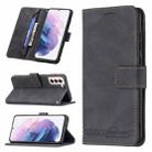 For Samsung Galaxy S21+ 5G Magnetic Clasp RFID Blocking Anti-Theft Leather Case with Holder & Card Slots & Wallet(Black) - 1