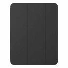 For iPad Pro 11 2022 / 2021 TOTUDESIGN AA-154 Curtain Series Horizontal Flip Tablet Leather Tablet Case with Three-folding Holder & Pen Slot(Black) - 1