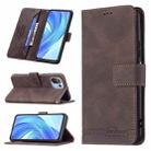 For Xiaomi Mi 11 Lite Magnetic Clasp RFID Blocking Anti-Theft Leather Case with Holder & Card Slots & Wallet(Brown) - 1