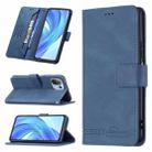 For Xiaomi Mi 11 Lite Magnetic Clasp RFID Blocking Anti-Theft Leather Case with Holder & Card Slots & Wallet(Blue) - 1