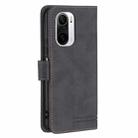 For Xiaomi Mi 11i / Poco F3 Magnetic Clasp RFID Blocking Anti-Theft Leather Case with Holder & Card Slots & Wallet(Black) - 3