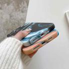 Marble Shockproof TPU Phone Case For iPhone 12(Coral) - 4