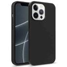 mocolo K09 Wheat Straw Shockproof TPU Phone Protective Case For iPhone 13 mini(Black) - 1