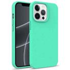 mocolo K09 Wheat Straw Shockproof TPU Phone Protective Case For iPhone 13(Green) - 1