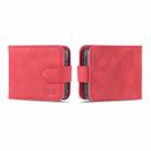 For Samsung Galaxy Z Flip3 5G AZNS Dream II Skin Feel PU+TPU Horizontal Flip PU Phone Case(Red) - 1
