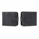 For Samsung Galaxy Z Flip3 5G AZNS Dream II Skin Feel PU+TPU Horizontal Flip PU Phone Case(Black) - 1