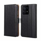 For Xiaomi Mix 4 Ostrich Texture Horizontal Flip Leather Phone Case with Holder & Card Slots & Wallet(Black) - 1