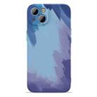 Watercolor TPU Shockproof Phone Case For iPhone 13(Winter Snow) - 1