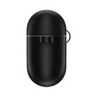 For AirPods Pro Thicken Silicone Round Bottom Earphone Protective Case(Black) - 3