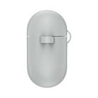 For AirPods Pro Thicken Silicone Round Bottom Earphone Protective Case(Light Grey) - 3