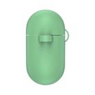 For AirPods Pro Thicken Silicone Round Bottom Earphone Protective Case(Mint Green) - 3