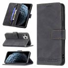 For iPhone 11 Pro Magnetic Clasp RFID Blocking Anti-Theft Leather Case with Holder & Card Slots & Wallet (Black) - 1