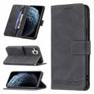 For iPhone 11 Pro Max Magnetic Clasp RFID Blocking Anti-Theft Leather Case with Holder & Card Slots & Wallet (Black) - 1