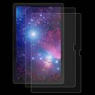 2pcs 9H 2.5D Explosion-proof Tempered Tablet Glass Film For Samsung Galaxy Tab A8 / X200 / X205 / Galaxy Tab A8 10.5 2021 / Chiwei HiPad X Pro 10.5 / Blackview Tab 15 Pro - 1