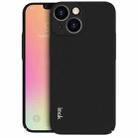 For iPhone 13 IMAK HC-1 Series Frosted Hard Phone Case(Black) - 1