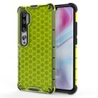 For Xiaomi Mi CC9Pro / Note10 / Note 10 Pro Shockproof Honeycomb PC + TPU Protective Case(Green) - 1