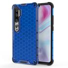 For Xiaomi Mi CC9Pro / Note10 / Note 10 Pro Shockproof Honeycomb PC + TPU Protective Case(Blue) - 1