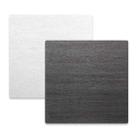 60 x 60cm Double Sides Retro PVC Photography Backdrops Board(Black White Wood Grain) - 1