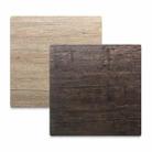 60 x 60cm Double Sides Retro PVC Photography Backdrops Board(Dark Light Wood Grain) - 1