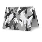 For MacBook Retina 12 inch A1534 Camouflage Pattern Laptop Water Decals PC Protective Case(Grey Camouflage) - 3