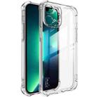 For iPhone 13 Pro IMAK All-inclusive Shockproof Airbag TPU Phone Case with Screen Protector (Transparent) - 1