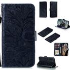 For Xiaomi Mi 9 Pro Lace Flower Horizontal Flip Leather Case with Holder & Card Slots & Wallet & Photo Frame(Black) - 1