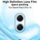 For Xiaomi Pad 5 Pro / 5 2 PCS IMAK Explosion-proof HD Rear Camera Lens Tempered Tablet Glass Film - 7