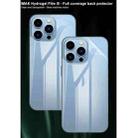 For iPhone 13 Pro Max 2pcs IMAK Curved Full Screen Hydrogel Film Back Protector  - 2